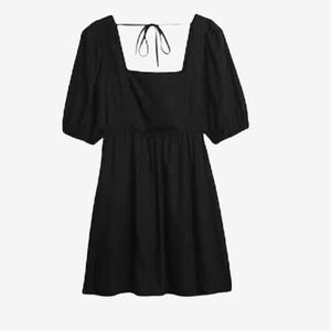 GAP Linen blend puff sleeve mini